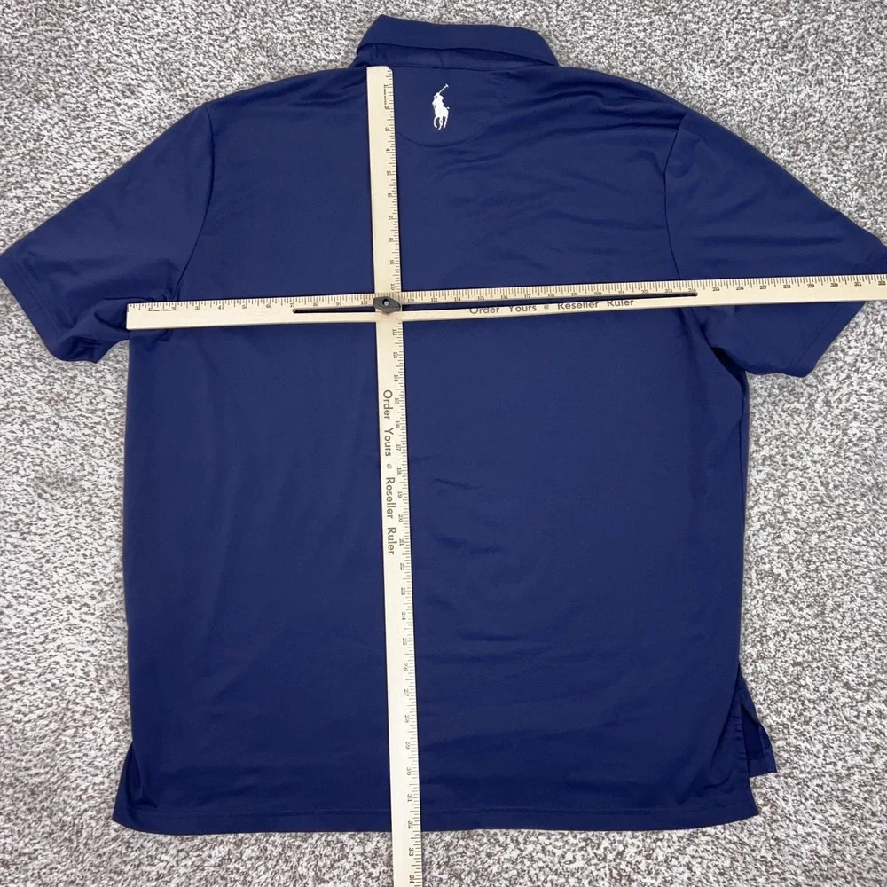 Polo Golf Ralph Lauren Mens Shirt‎ Mens XXL Navy Blue Golf LPGA Championship